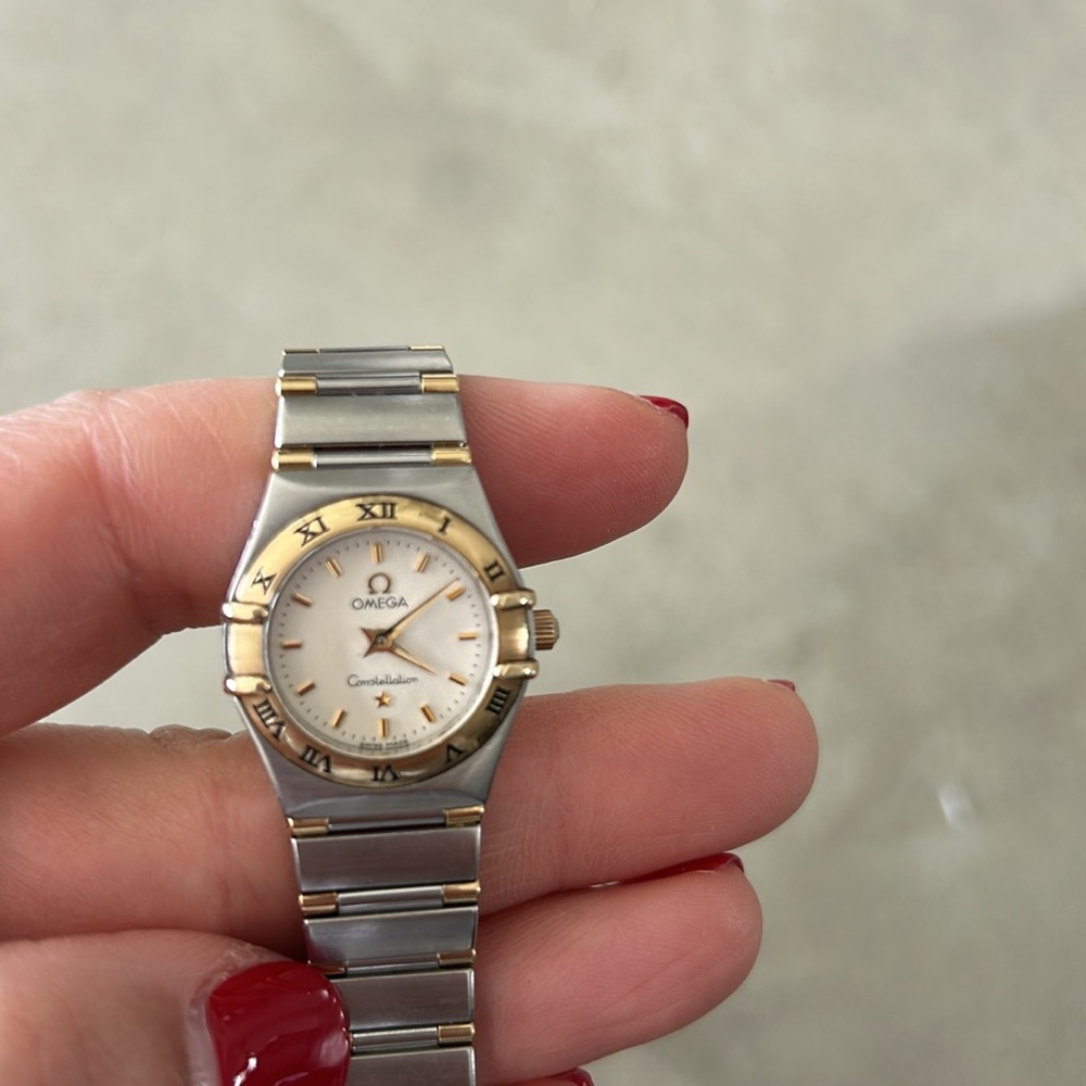 🖤 OMEGA Stainless Steel with Gold Constellation Watch - Picture 6 of 11